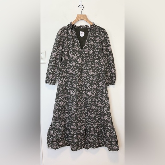 Floral Print Women's Dress - Picture 2 of 11